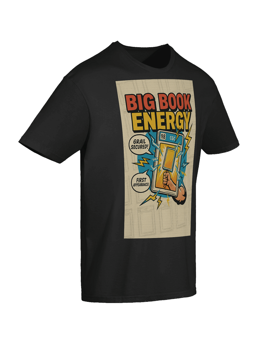 Big Book Energy T-Shirt | Grail Comic Collector Shirt for True Fans product image (148)