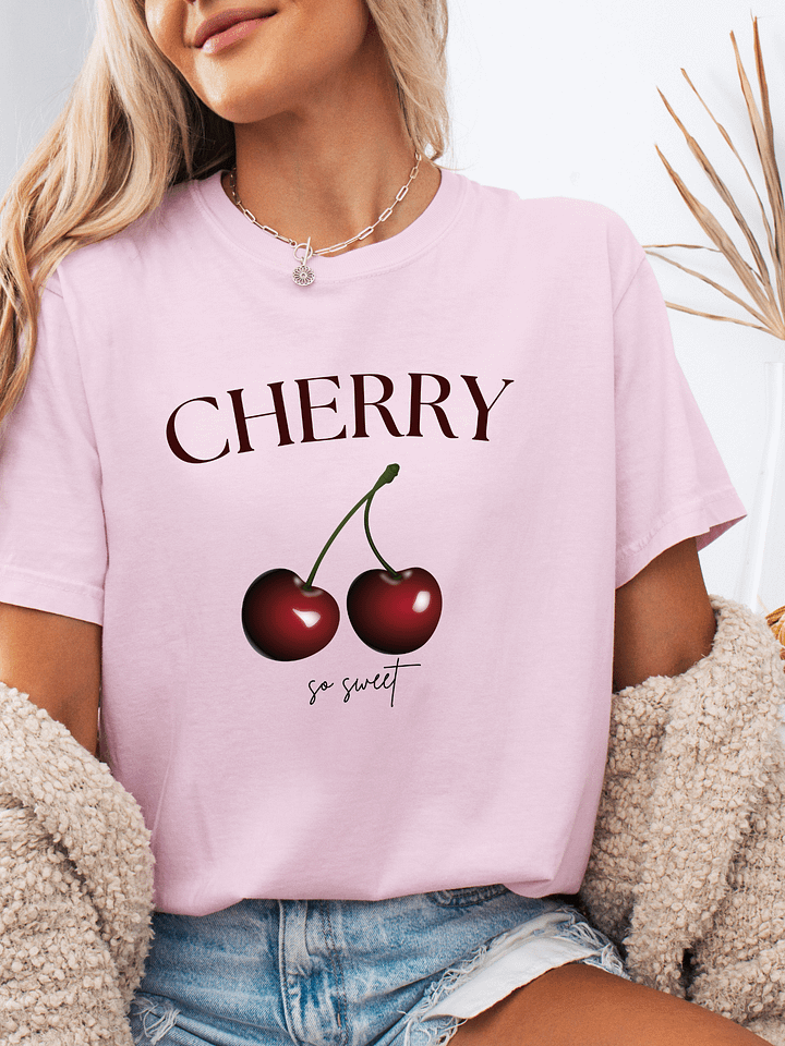 Comfort Colors Trendy Cherry Shirt product image (2)