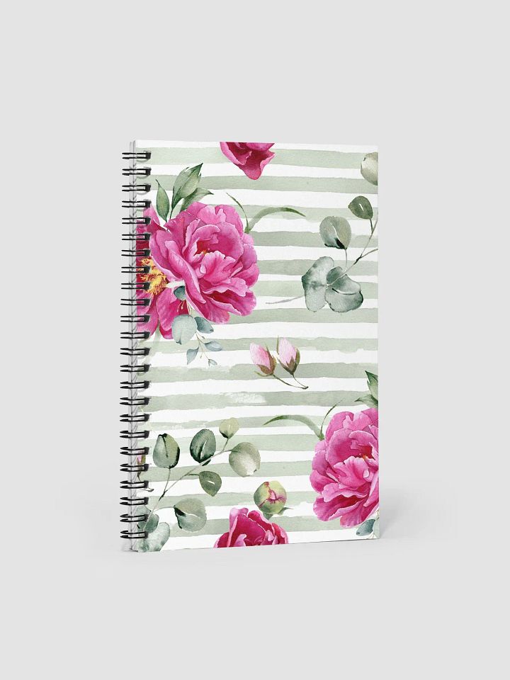 Peony Spiral Notebook product image (1)