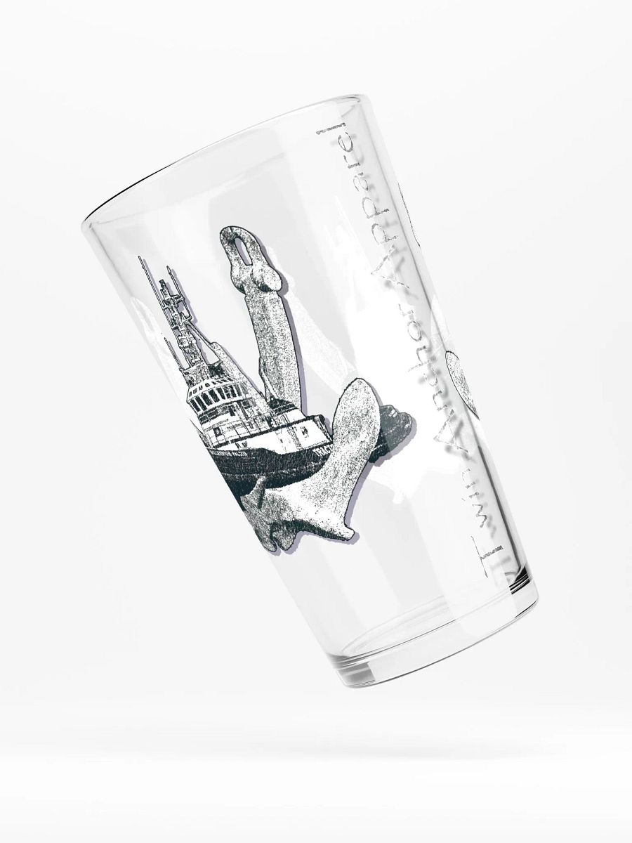 Twin Anchor Marco tug 16oz Pint Glass product image (4)