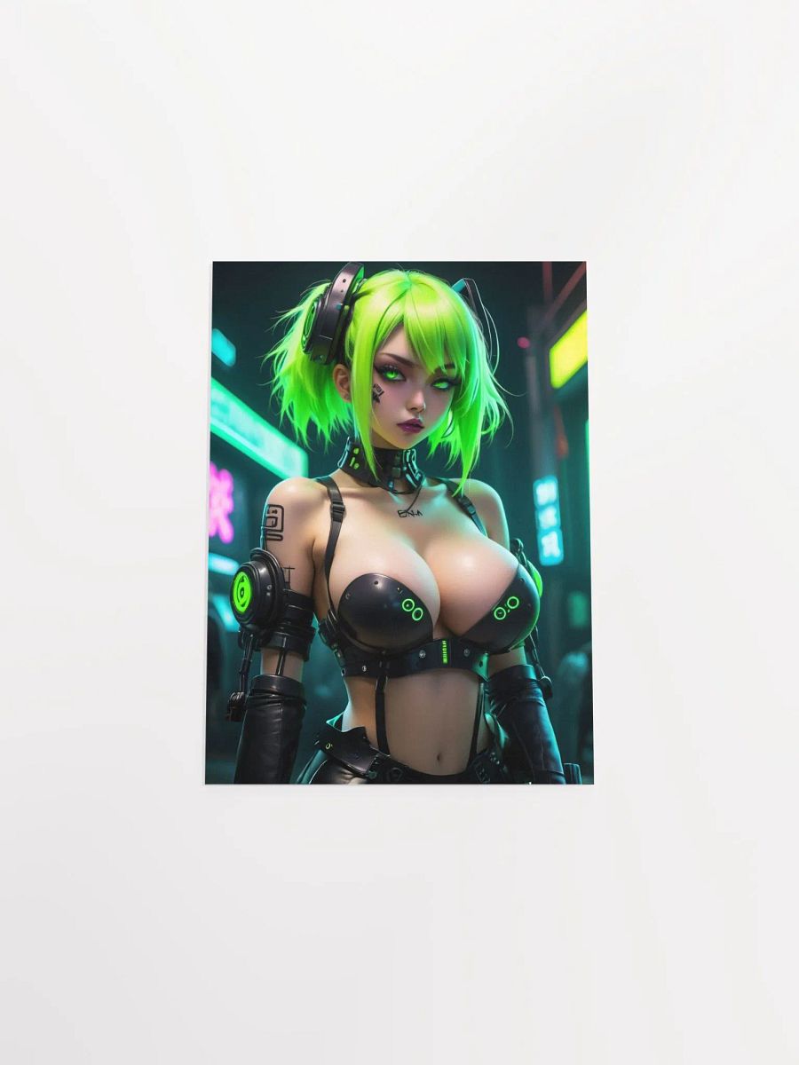 Neon Cyberpunk Dreams Poster product image (21)