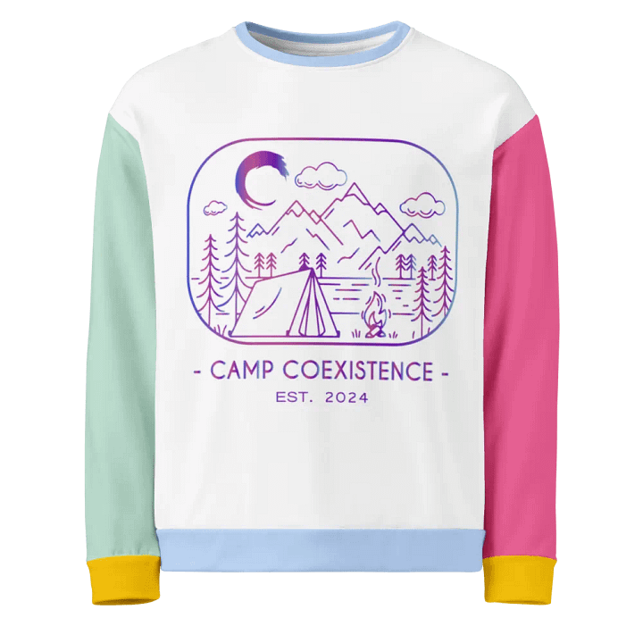 Camp CoExistence Colorblock Sweatshirt product image (1)