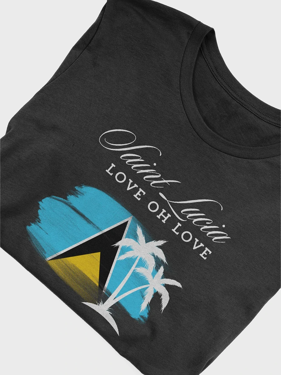 Saint Lucia Love Graphic T-Shirt product image (5)