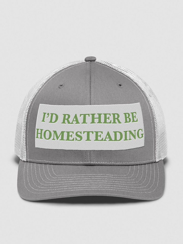 Homesteading Trucker Hat product image (1)