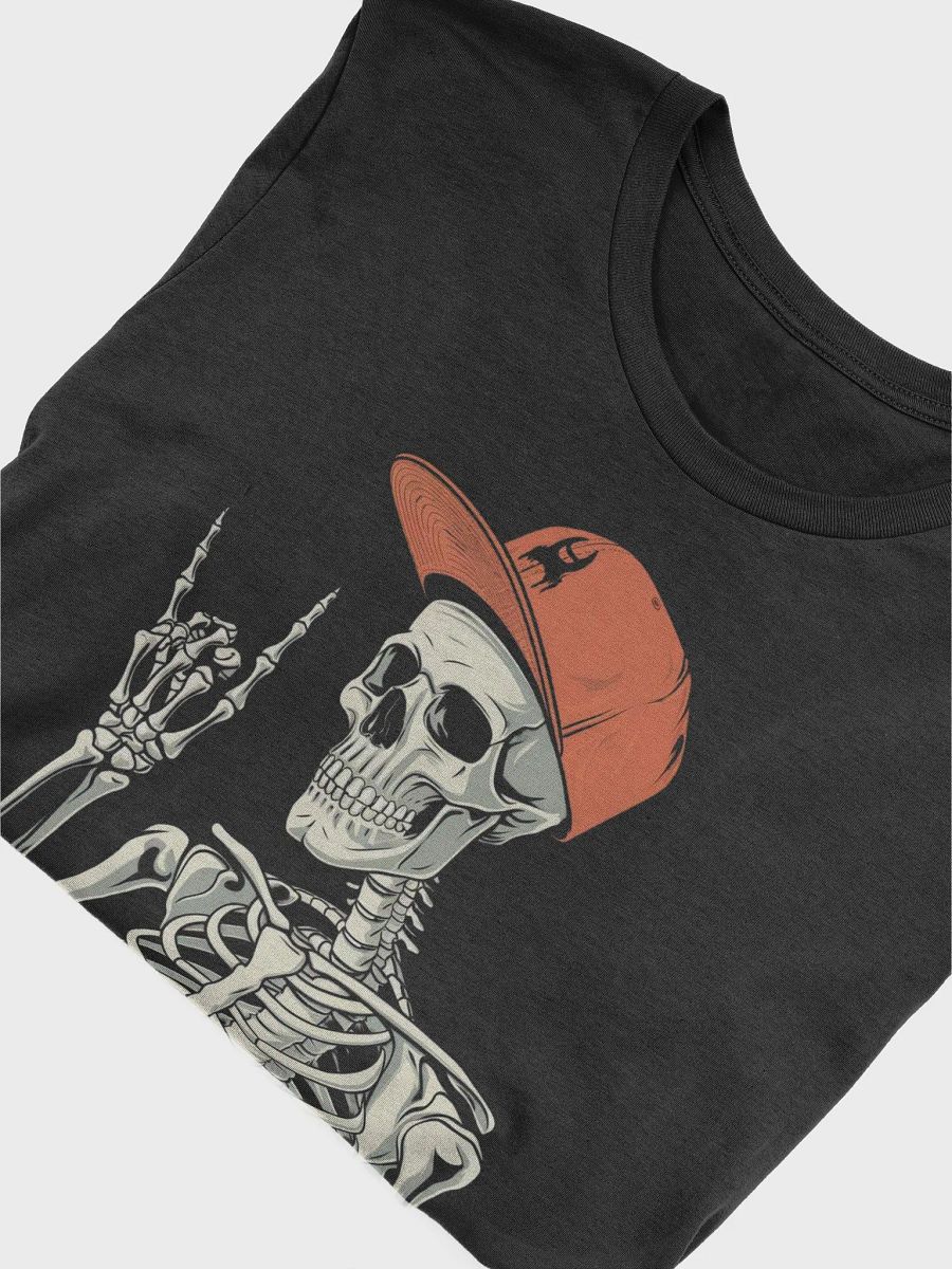 Skeleton Rock On Gesture T-Shirt product image (49)