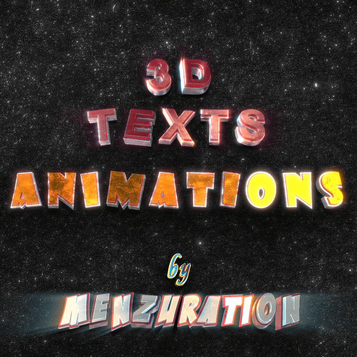 All texts + 3d Texts pack product image (2)