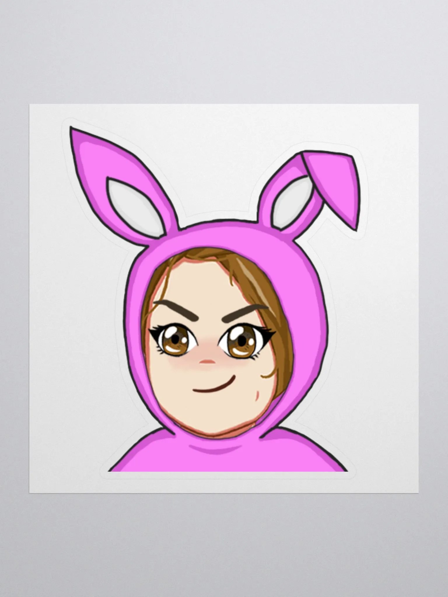 Bunny Emote Sticker product image (1)