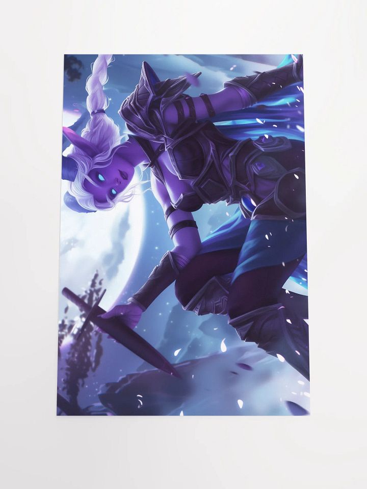 Radiant Warrior Fantasy Poster product image (1)
