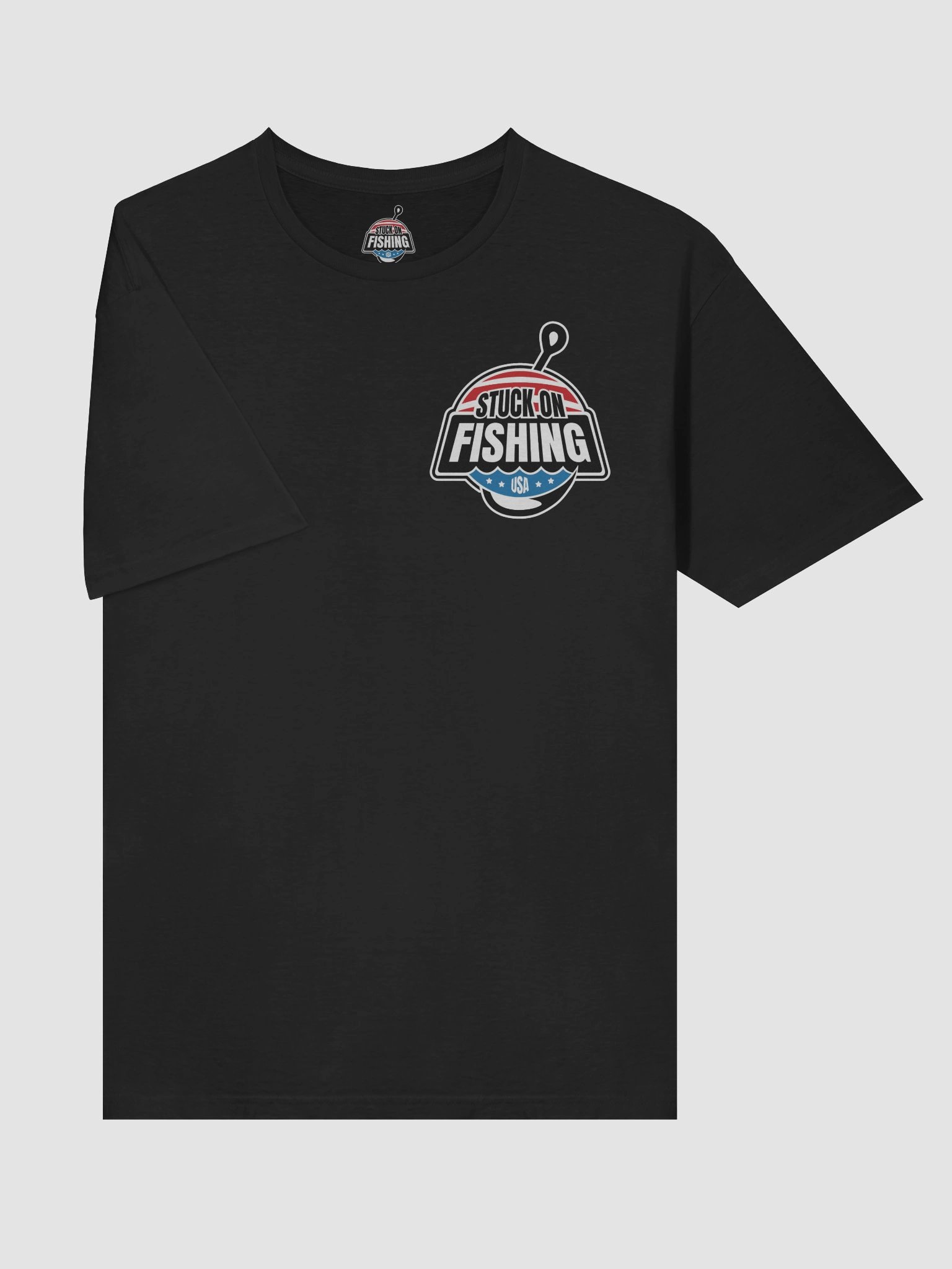 Stuck On Fishing Mens T-Shirt product image (7)