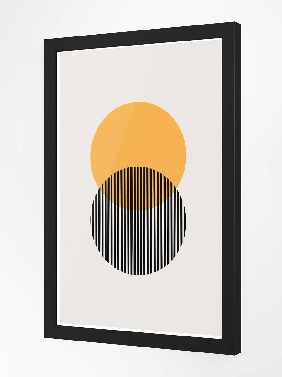 Harmony in Contrast Framed Poster product image (11)