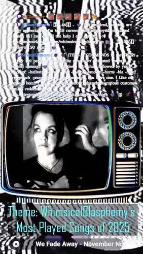 Re-capping my most played songs on the show in 2025, this dark, slinky jam by @novembernoevelet_official was definitely on th...