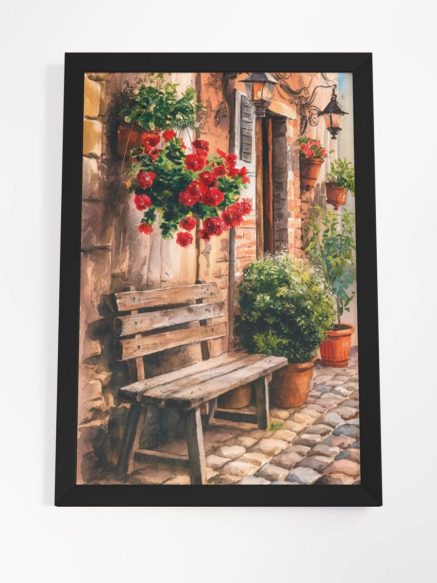Tranquil European Nook Framed Poster product image (19)