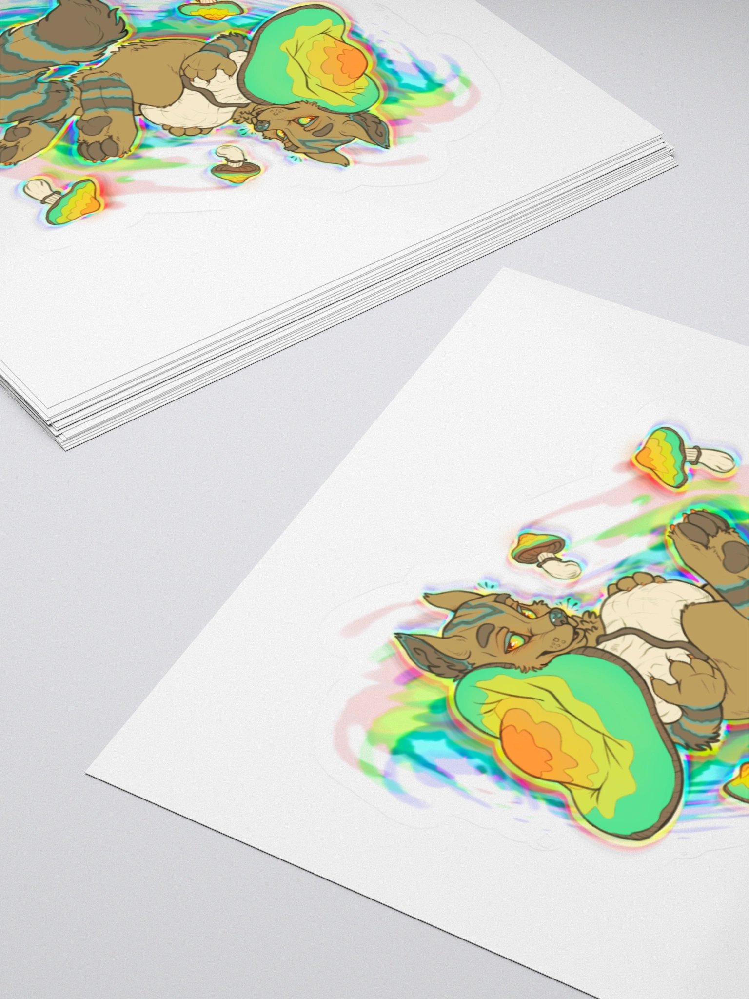 Shroomraccoon Stickie product image (4)