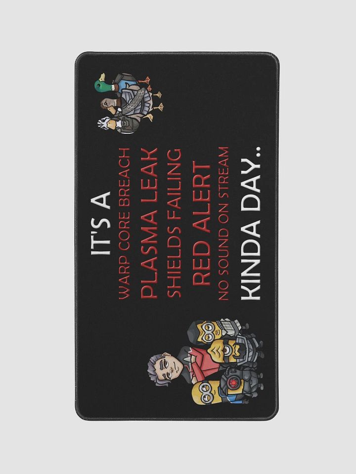Cosmic Alert Desk Mat product image (1)