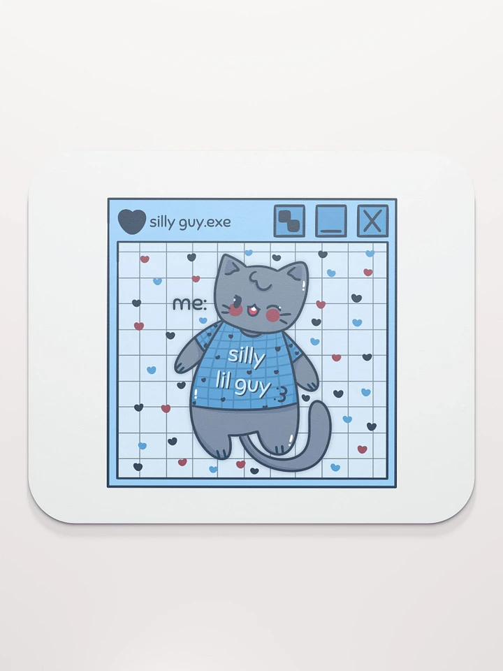 Silly Lil Guy Blue Mouse Mat product image (1)