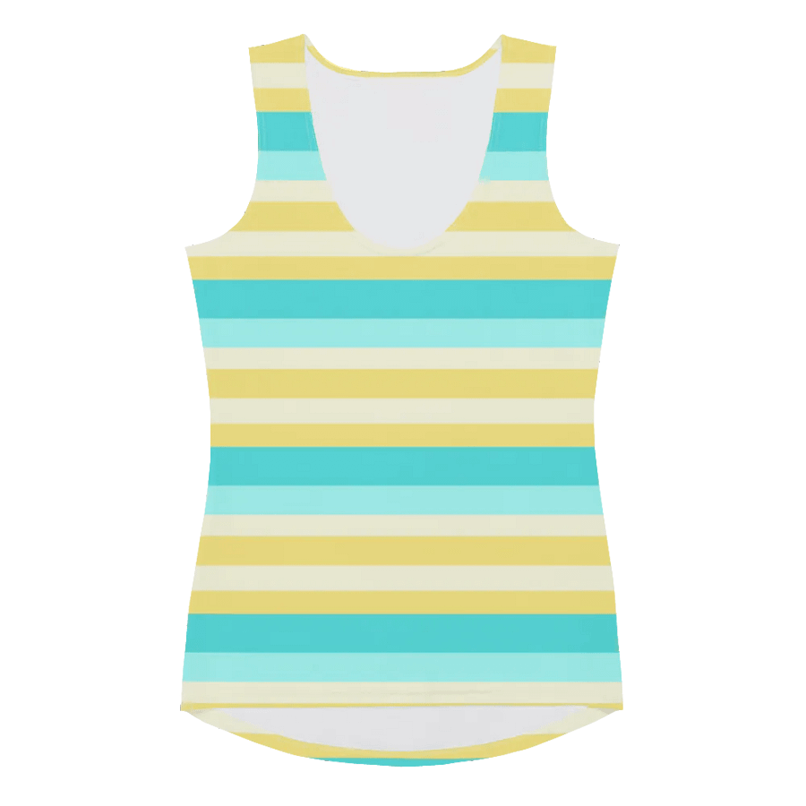 Bright Breeze Striped Women's Tank Top product image (3)