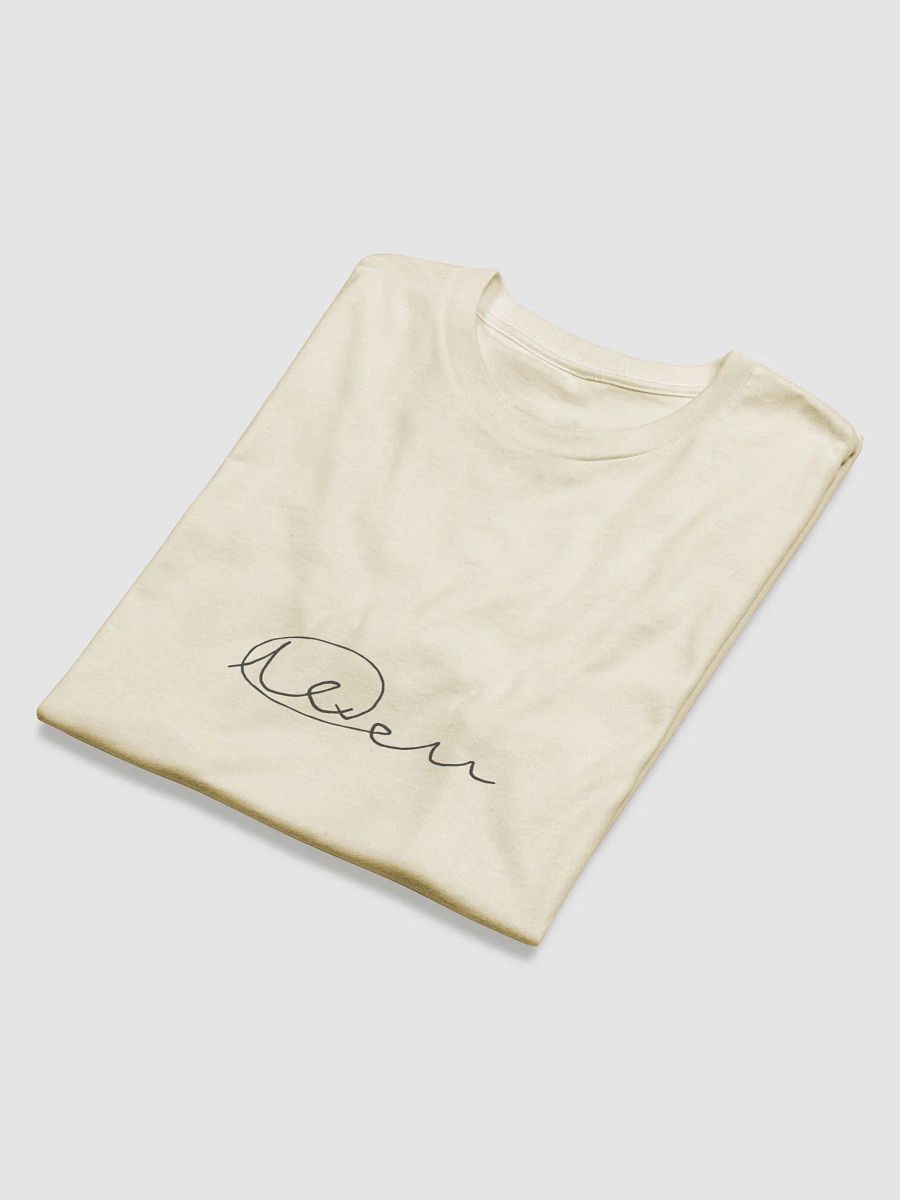 Signed eco t shirt product image (3)