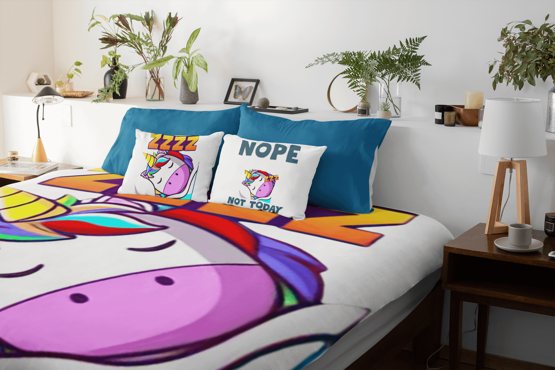 Sleepy & NOPE Design Pillow/Cushion Combo product image (1)