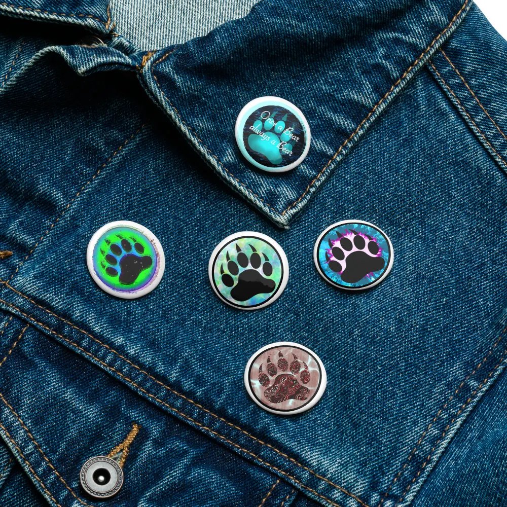 Bear Spirit Pin Button Set product image (8)