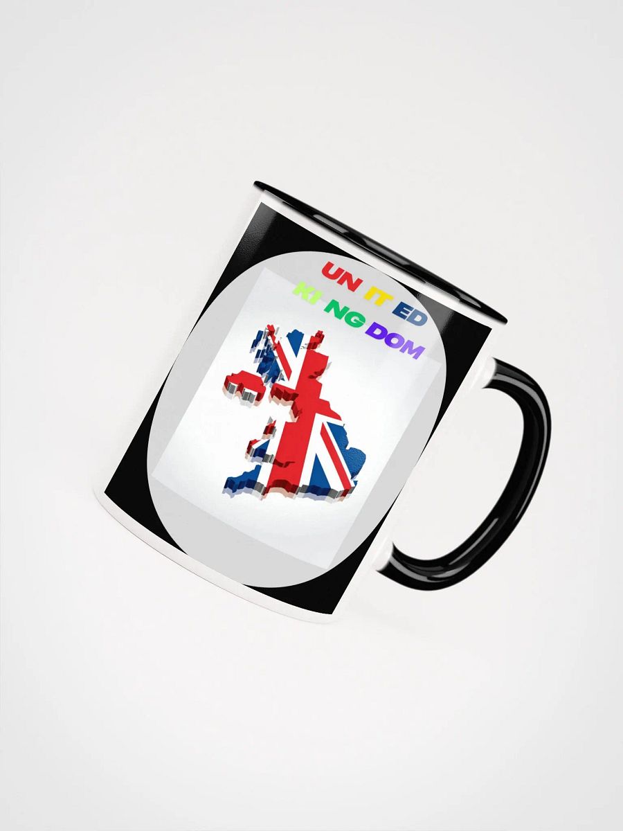 Ceramic Mug with Color Inside UK Map product image (4)