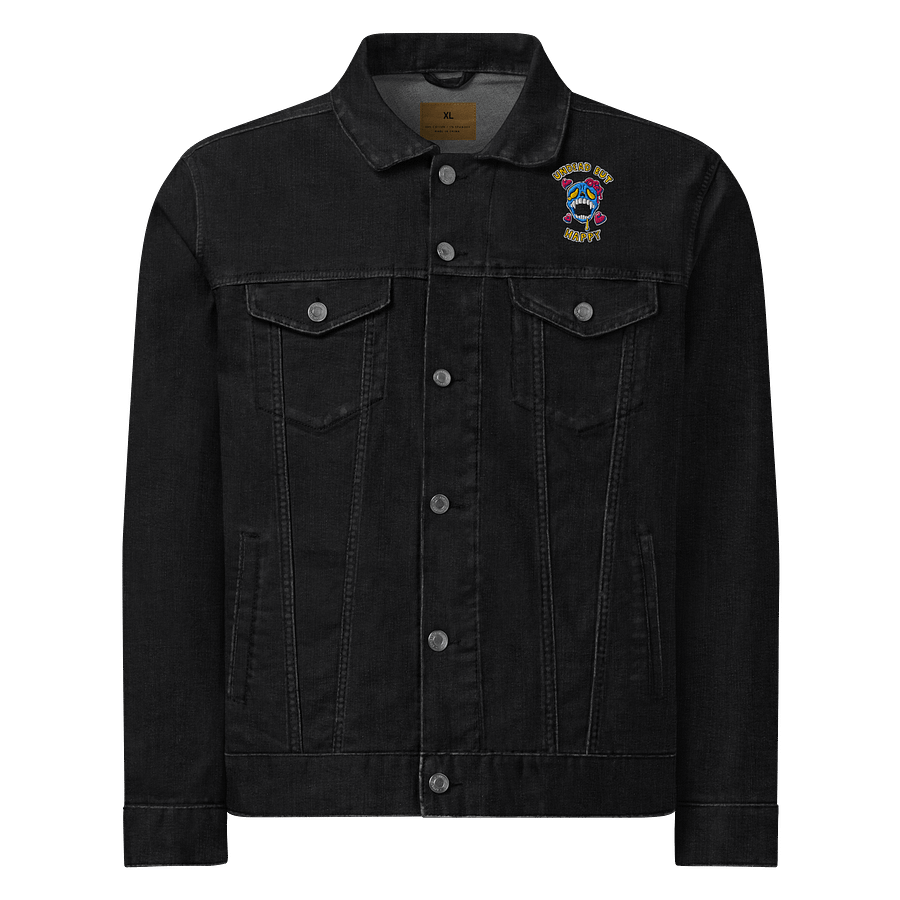 Over my cold dead hands (denim jacket) product image (1)