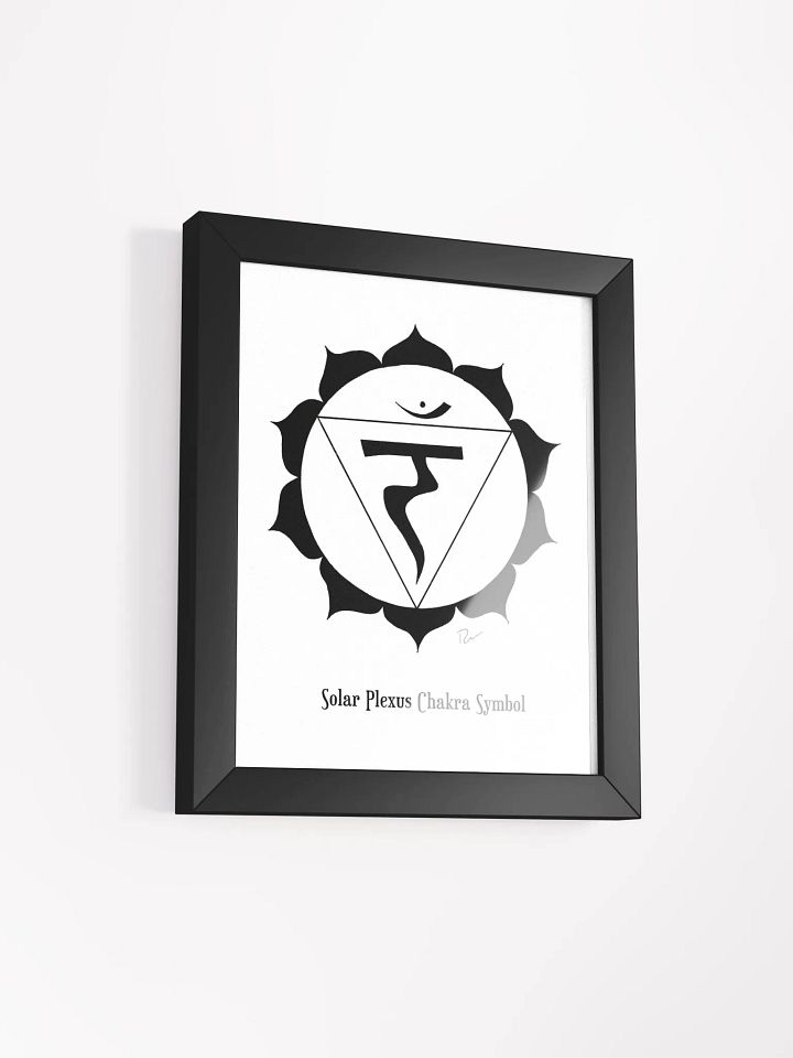 Solar Plexus Chakra Framed Art product image (2)