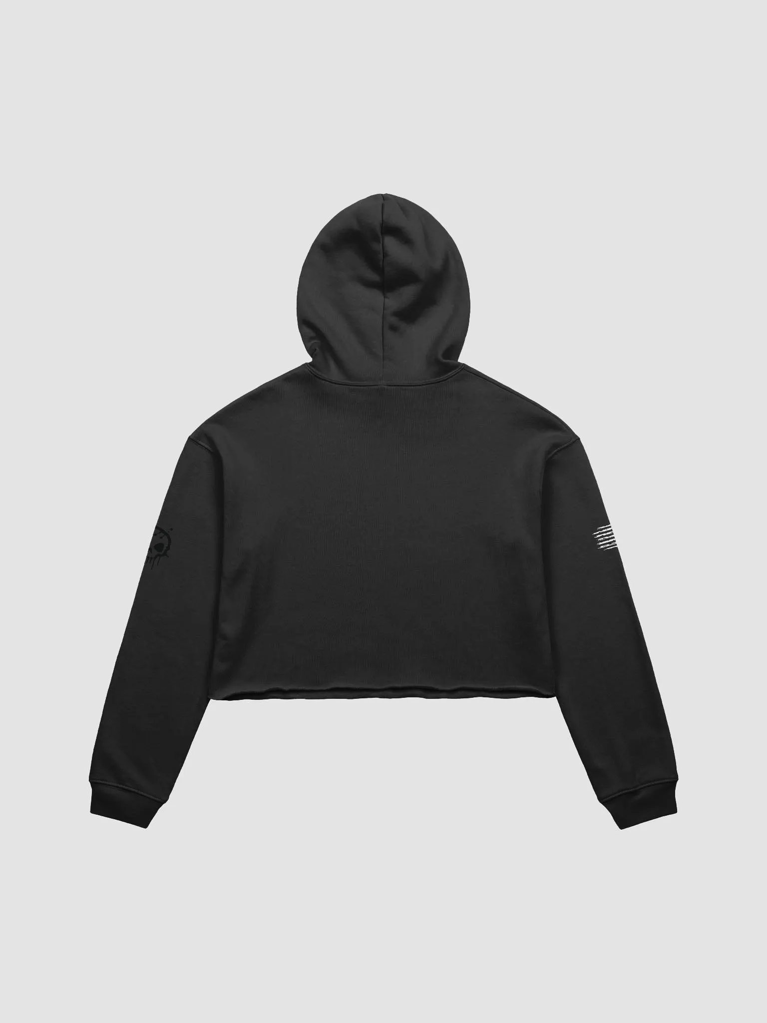 Cropped Hoodie: Glitch Bunny product image (3)