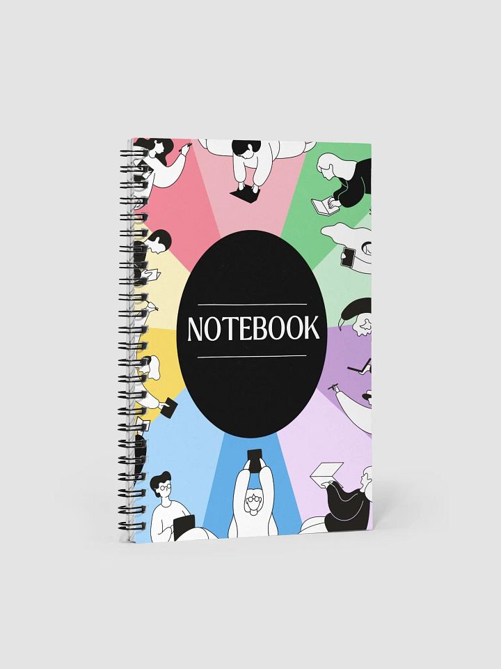 Spectrum of Knowledge Spiral Notebook product image (1)