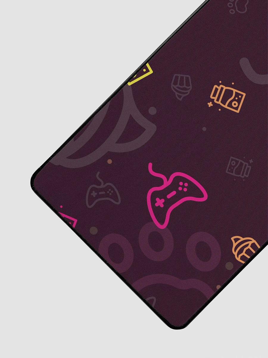 The 'Delicious Items' Desk Mat size L - Dark product image (3)