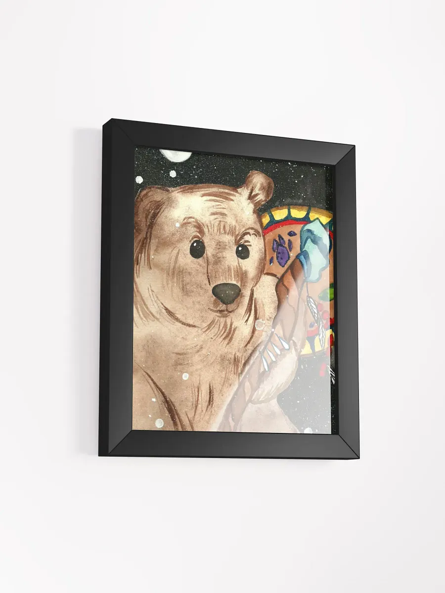 Bear Shaman Framed Print product image (13)