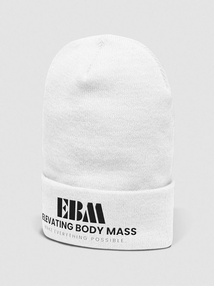 EBM Beanie (Black Logo) product image (2)