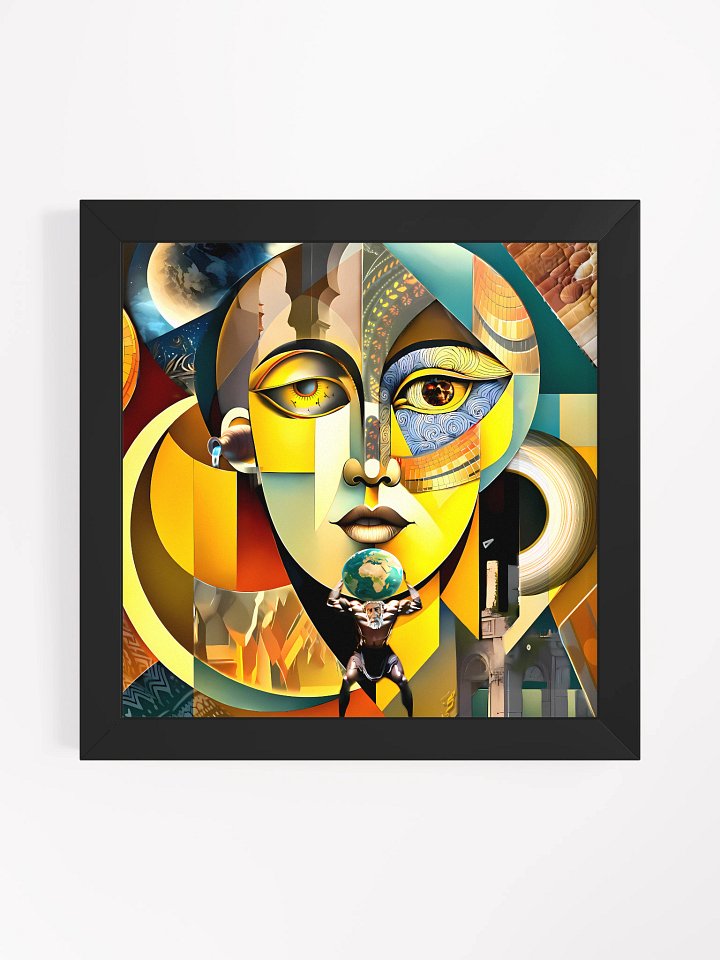 Artworks digital Nfts Cubism style, achievement & presentation by SimouArt 2025 N°=14 product image (2)