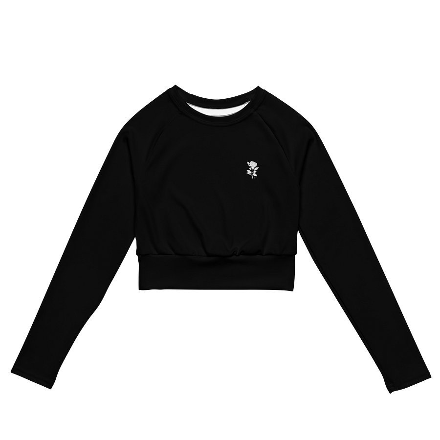 Stylized Rose Recycled Crop Top product image (2)