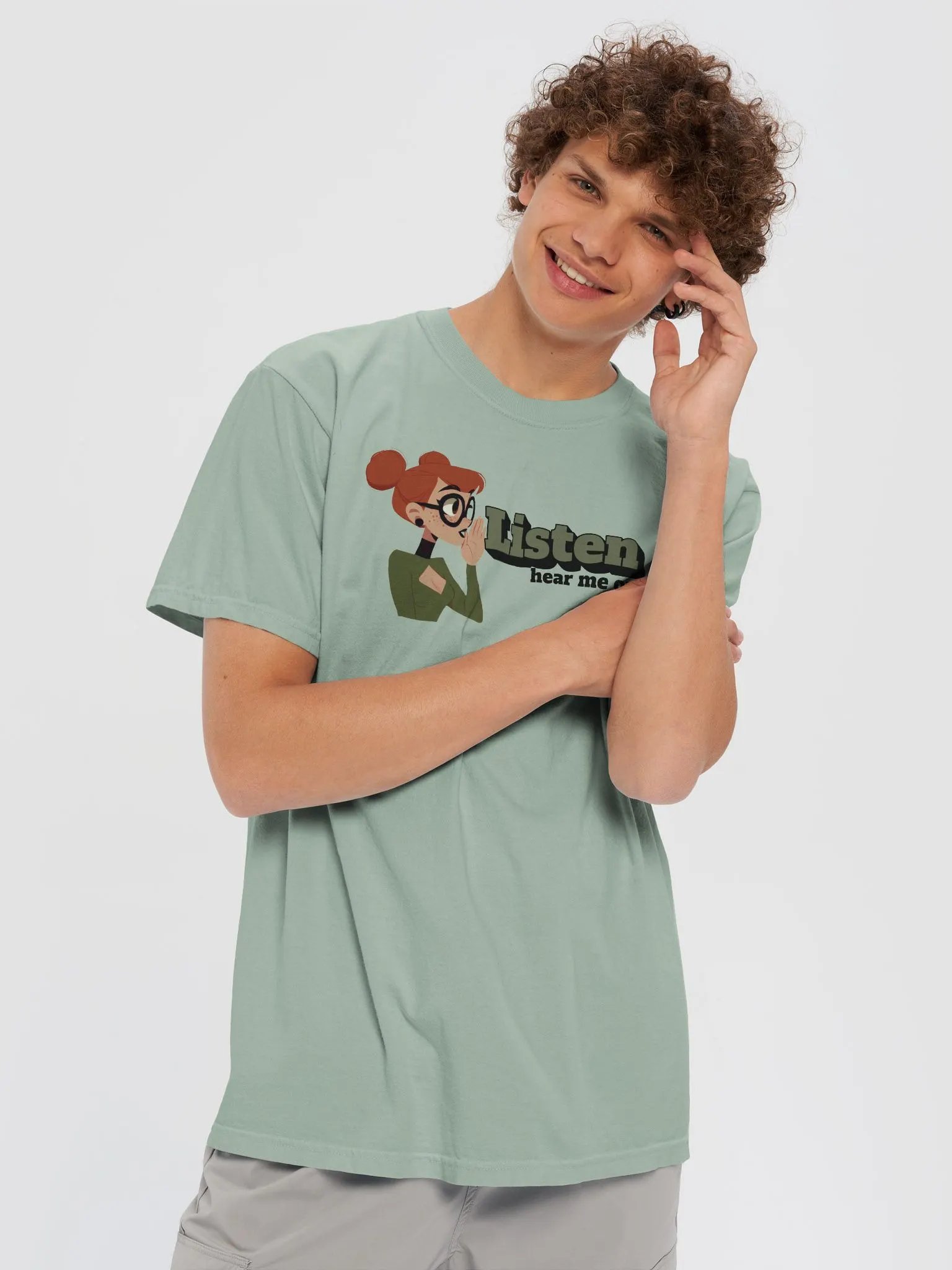 Listen...hear me out...spacebuns ON A TEE!? product image (5)