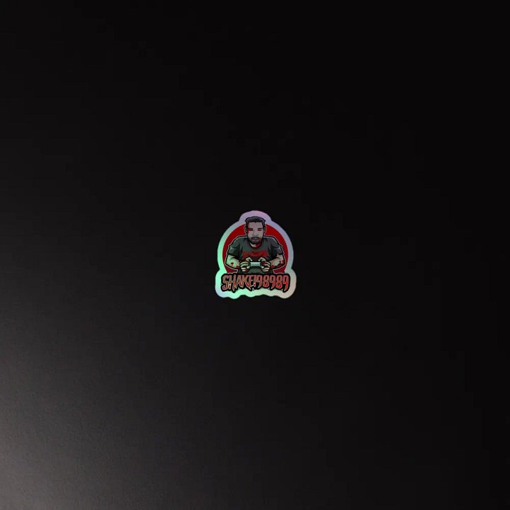 Gamer's Determination Holographic Sticker Set product image (4)
