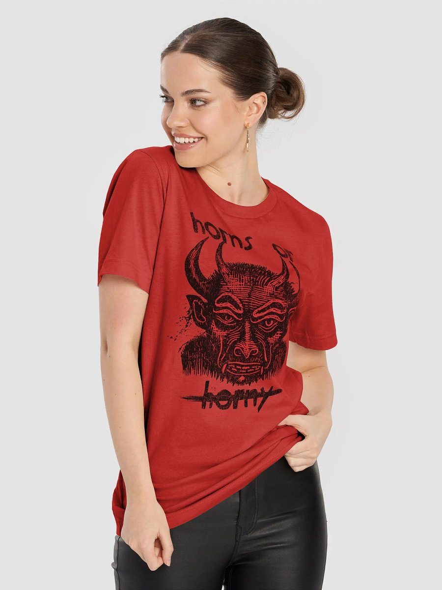 Horns or Horny Unisex T-Shirt product image (5)