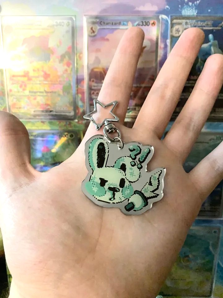 2bit Bunny Keychain product image (2)