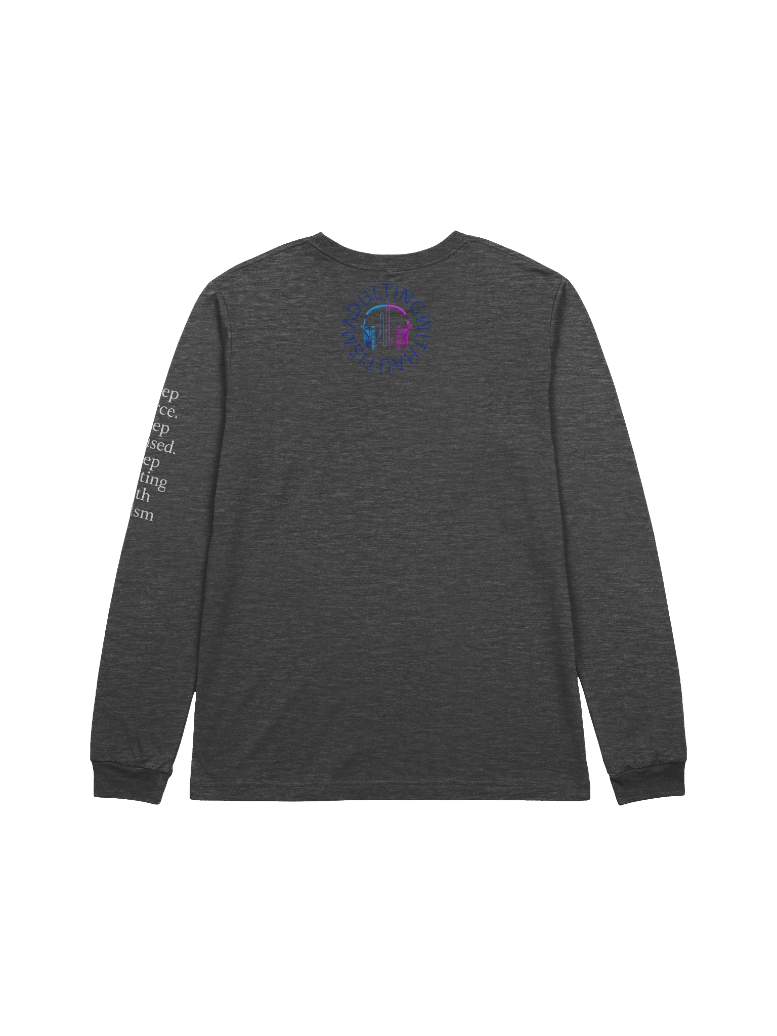 Women’s Long Sleeve Tee – “Frequency Over Force” product image (14)