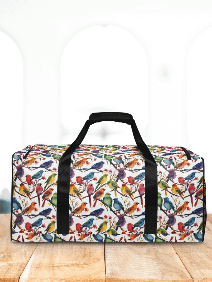 Multi Coloured Birds Dufflebag product image (2)