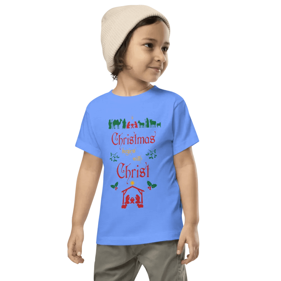 Christmas Begins With Christ Toddler T-Shirt product image (5)
