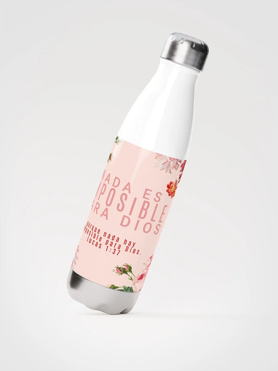 Nothing is Impossible Stainless Steel Water Bottle product image (2)