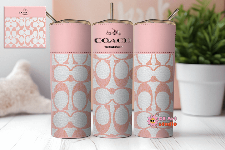 Handbag Baby Pink Tumbler Wrap product image (1)