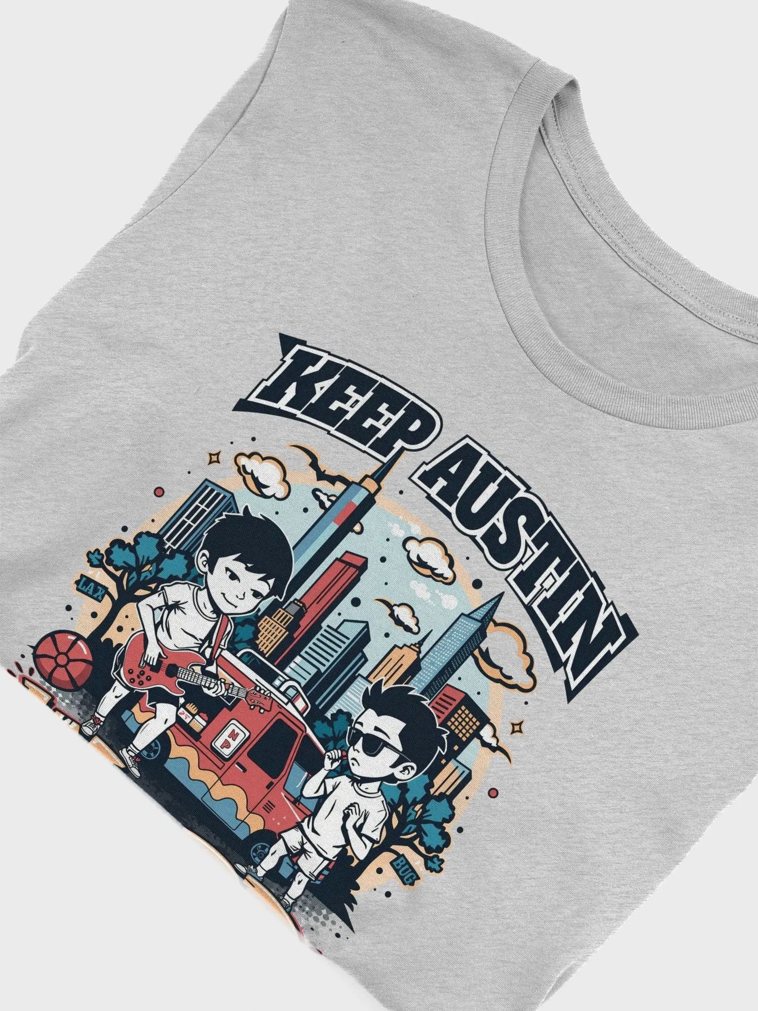 Keep Austin Weird Music Duo T-Shirt product image (49)