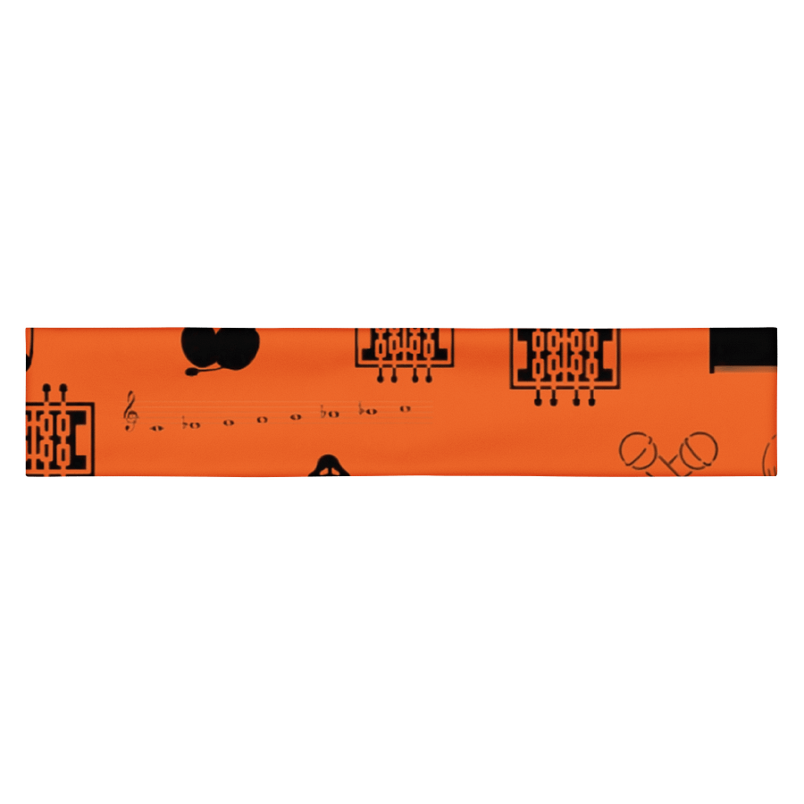 Orange Vlog Academy All-Over Print Headband product image (1)