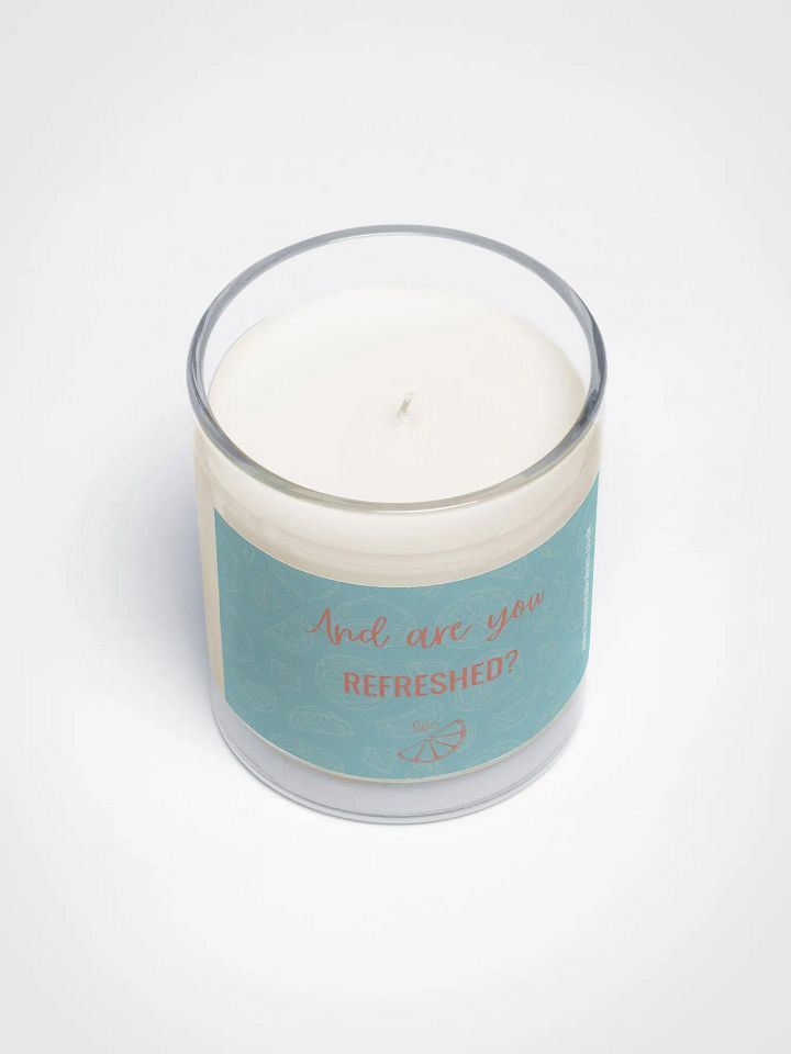And Are You Refreshed? - Peach Candle product image (1)
