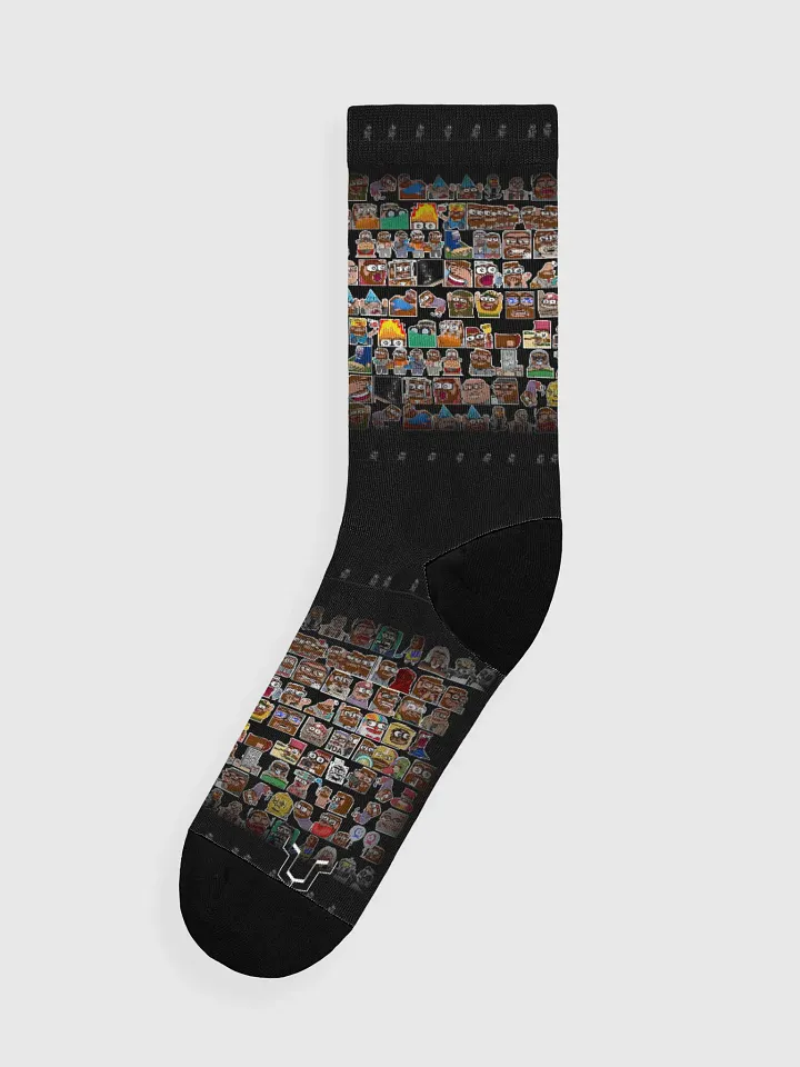Premium Leopard emote collage socks product image (1)