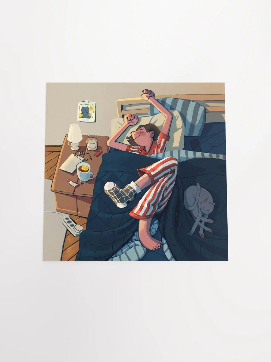 Cozy Morning Stretch Matte Poster product image (4)