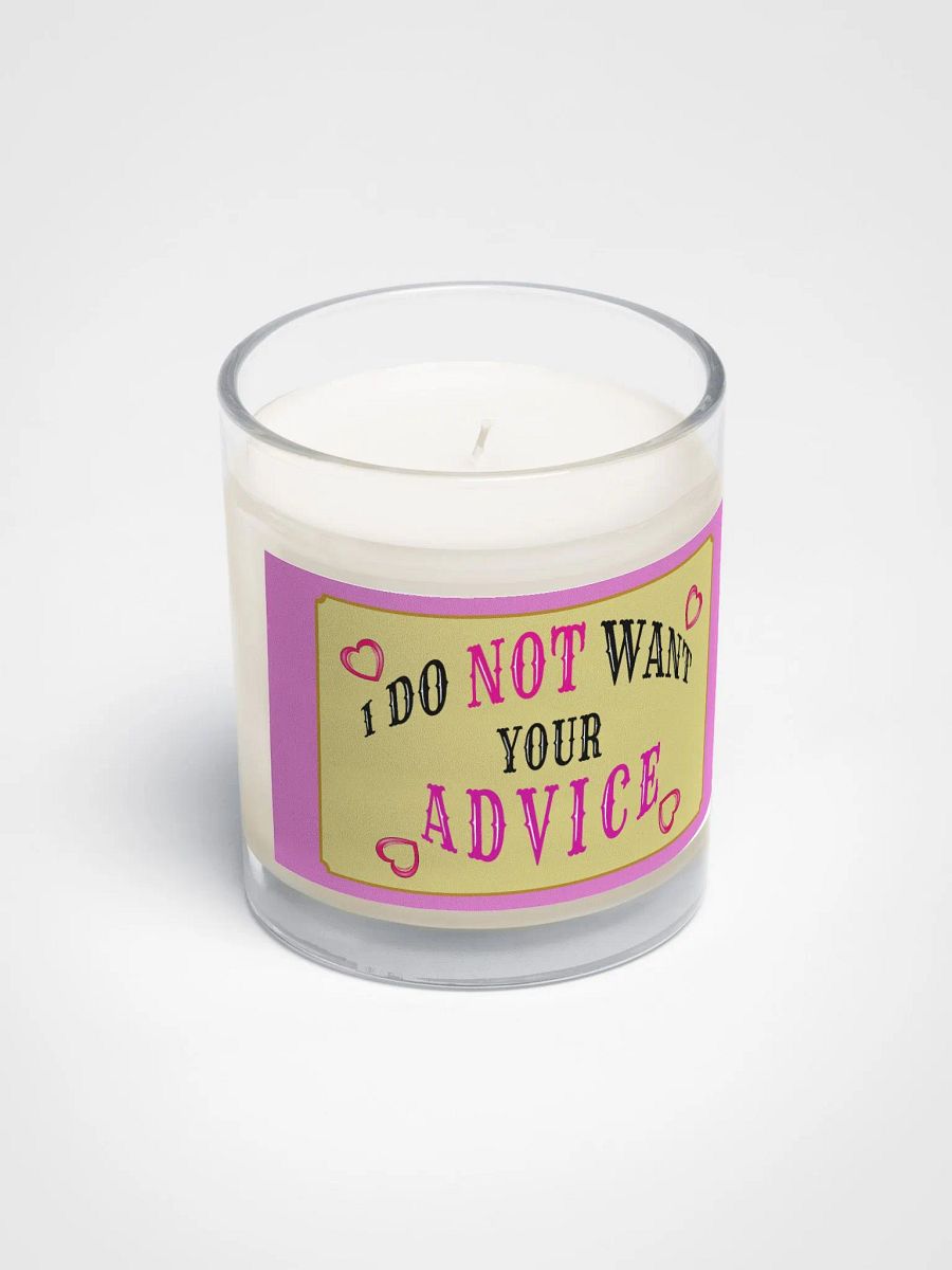 No Advice Candle product image (2)