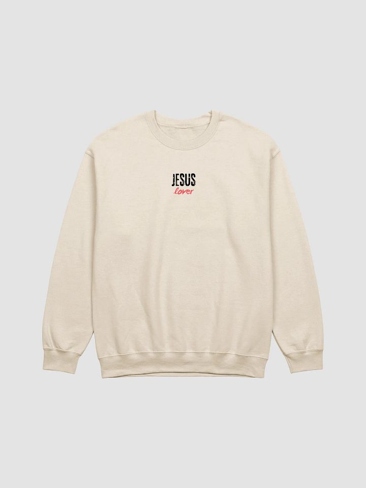 Jesus lover ( Long -Sleeve )Crew Neck product image (6)