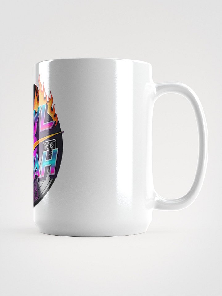VYNYL FEVAH COFFEE MUG: BREWED FOR ROCK product image (2)